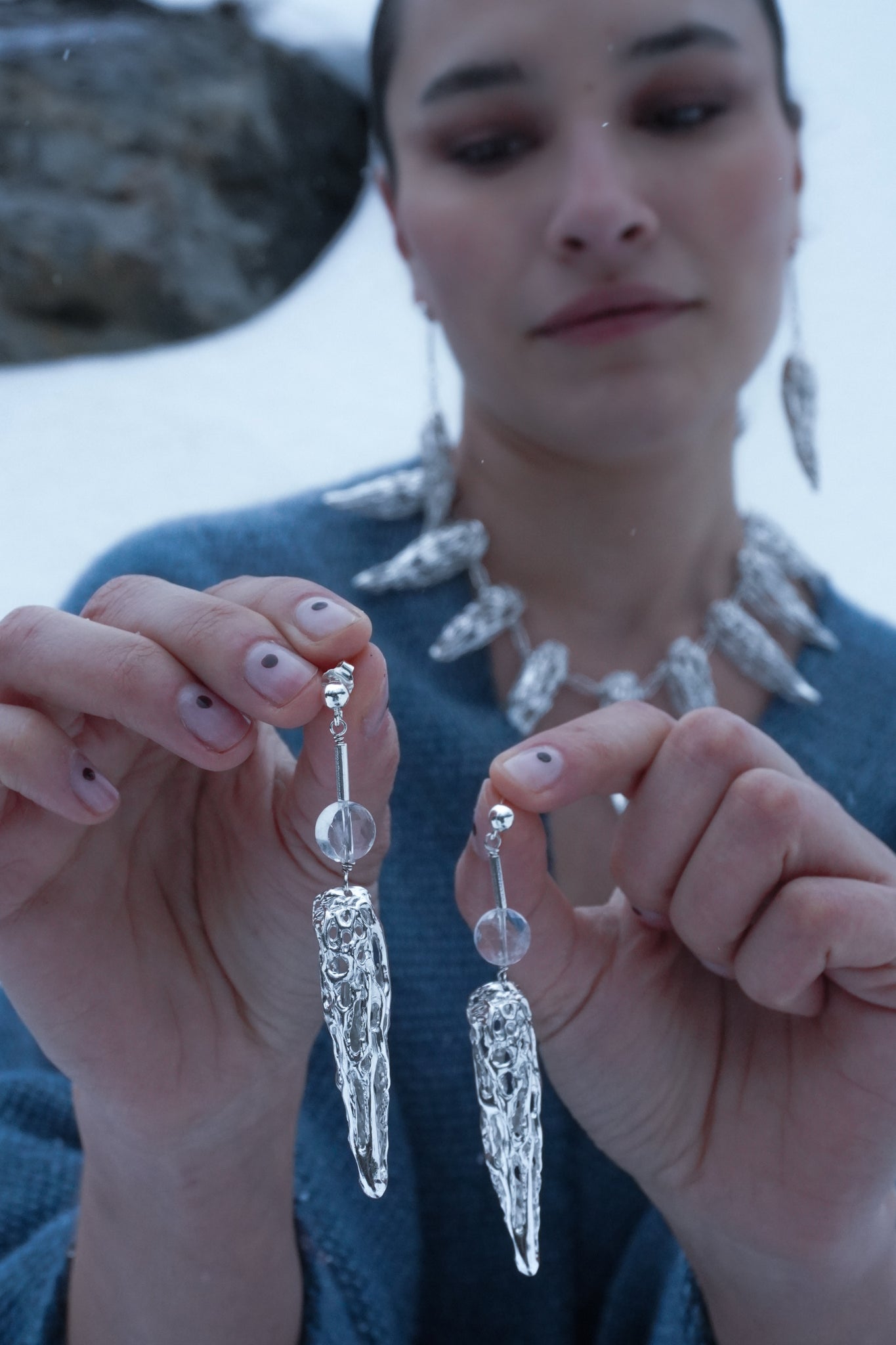 Aros Estalactita Hielo